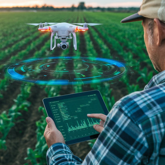 Nuevas Tecnologías en la Agricultura: Drones y Sensores Inteligentes