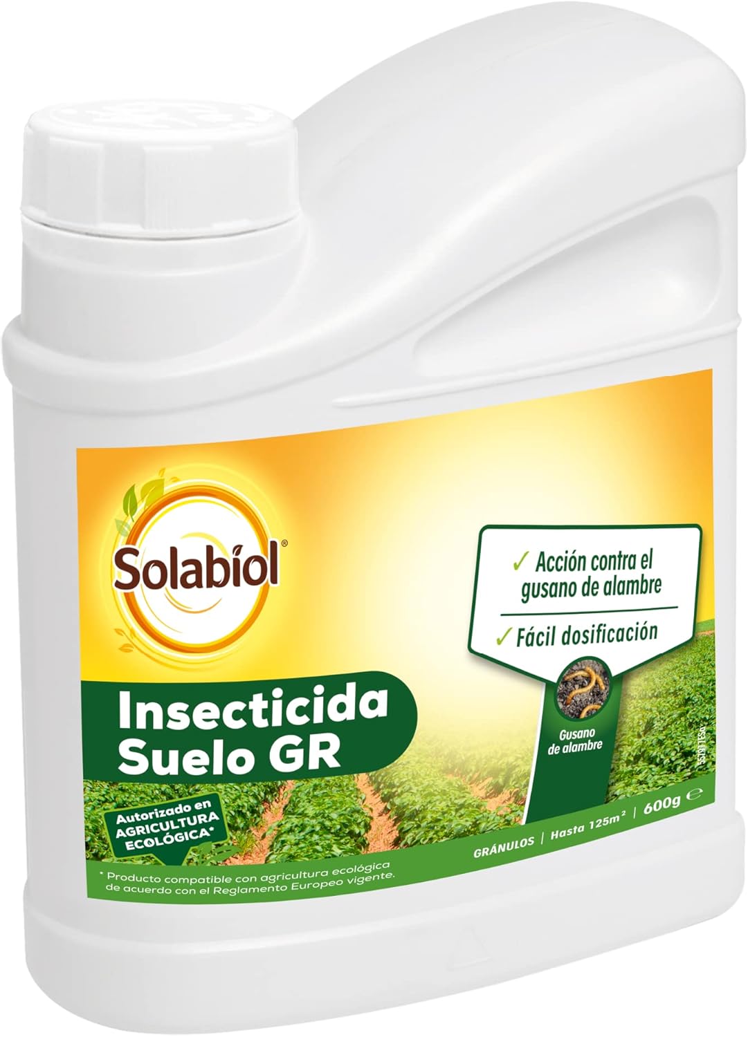 Solabiol Insecticida de Suelo para Huerto - Apto para Agricultura Ecológica