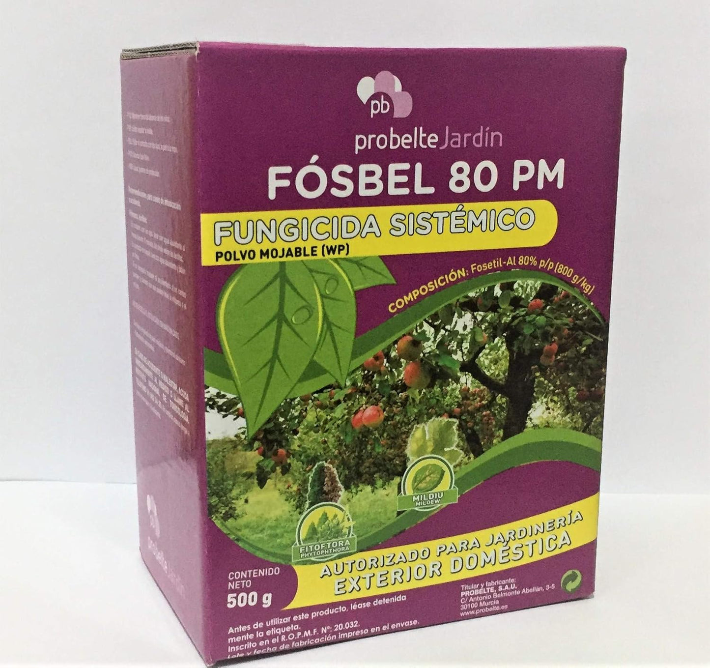 Fungicida Sistémico Fósbel 80 PM - 500g Fosetil-Aluminio 80%