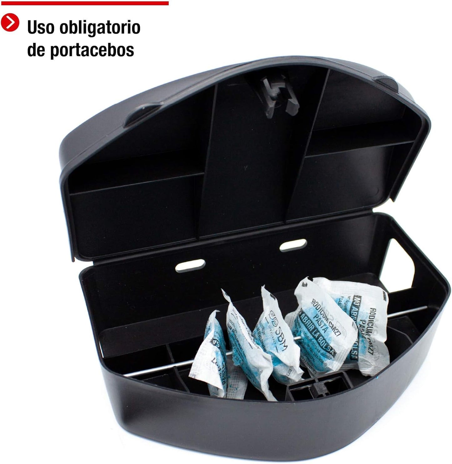 Raticida en Pasta - Control Completo para Ratas y Topillos, Interiores y Exteriores