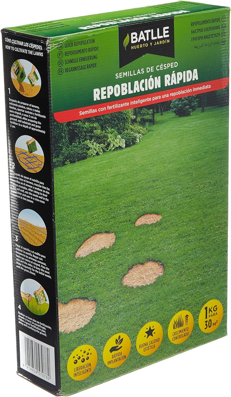 Césped Repoblación Rápida 1kg