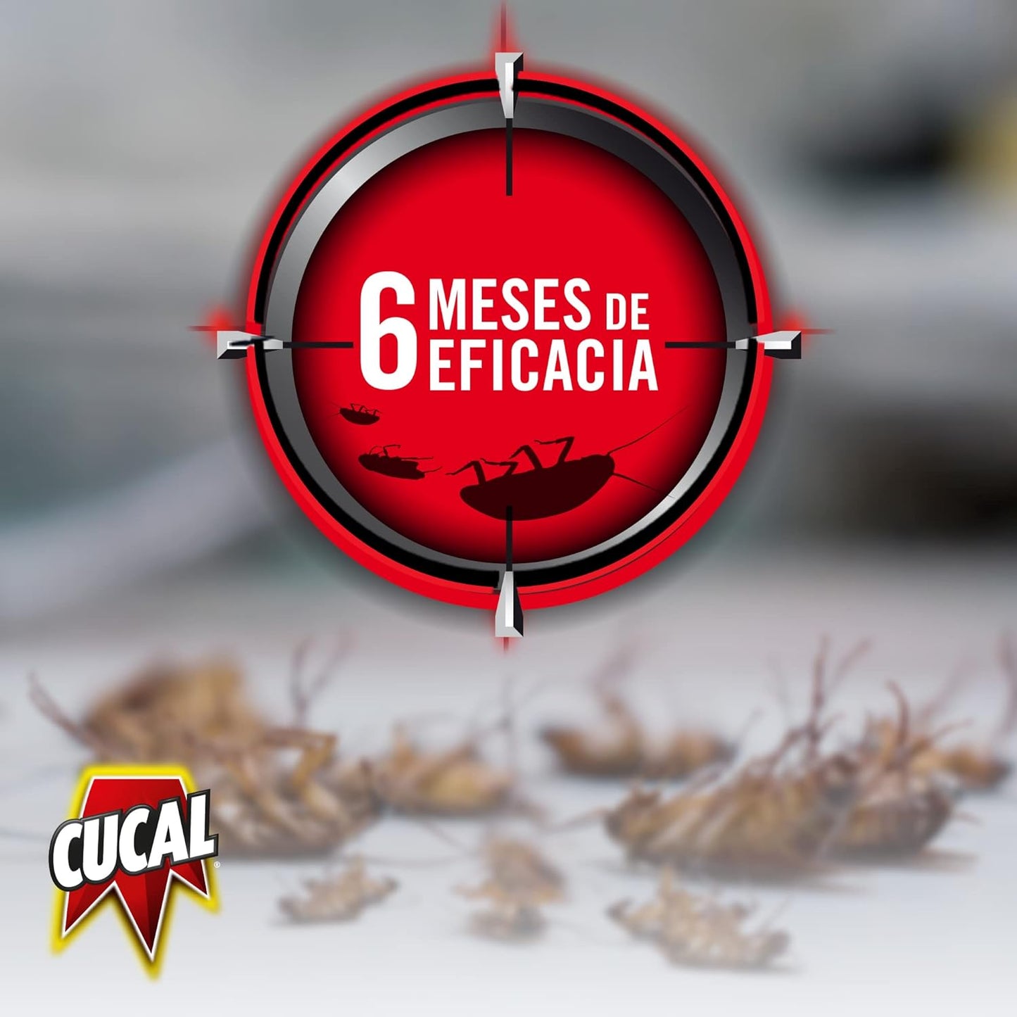 Cucal Trampa para Cucarachas con Doble Cebo - 6 Unidades
