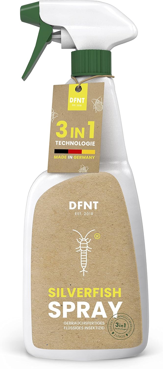Spray Anti Lepismas 500 ml - Remedio Eficaz contra Pececillos de Plata