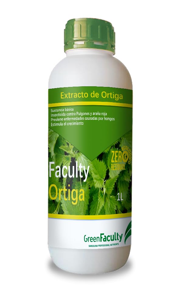 Purín de Ortiga 1L - Acaricida, Insecticida y Fungicida Ecológico para Plantas